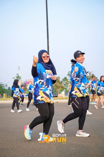 Race photo from ISOPlus Run 2024 Jakarta