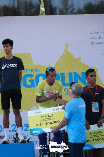Race photo from Taman Budaya x BOGORUN 2025
