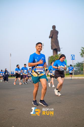 Race photo from ISOPlus Run 2024 Jakarta