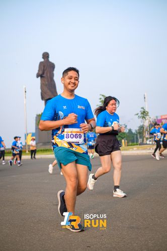 Race photo from ISOPlus Run 2024 Jakarta