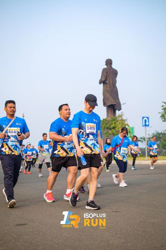 Race photo from ISOPlus Run 2024 Jakarta