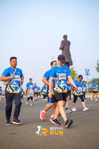 Race photo from ISOPlus Run 2024 Jakarta