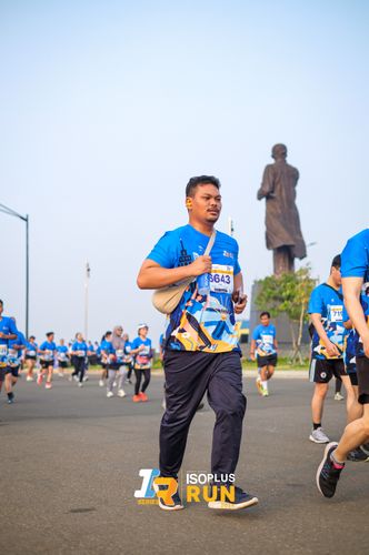 Race photo from ISOPlus Run 2024 Jakarta