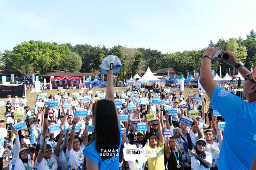 Race photo from Taman Budaya x BOGORUN 2025