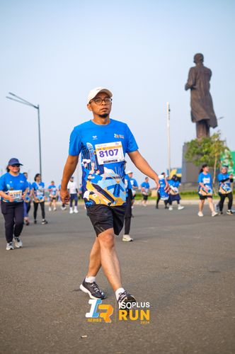 Race photo from ISOPlus Run 2024 Jakarta