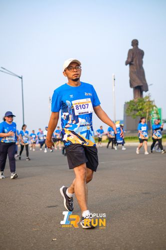 Race photo from ISOPlus Run 2024 Jakarta