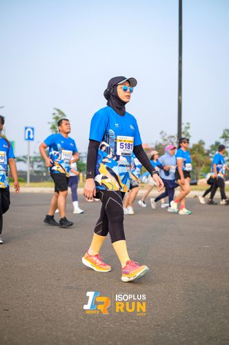 Race photo from ISOPlus Run 2024 Jakarta