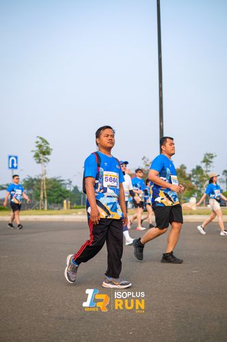 Race photo from ISOPlus Run 2024 Jakarta