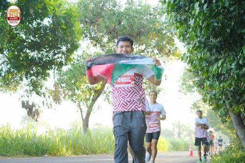 Race photo from Kediri Half Marathon 2024