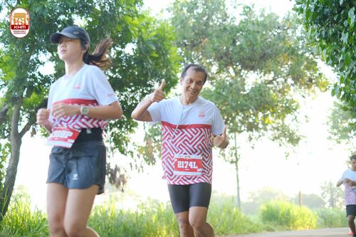 Race photo from Kediri Half Marathon 2024