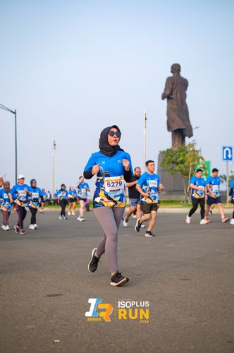 Race photo from ISOPlus Run 2024 Jakarta