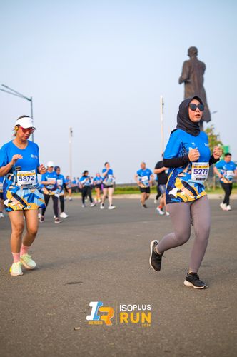 Race photo from ISOPlus Run 2024 Jakarta