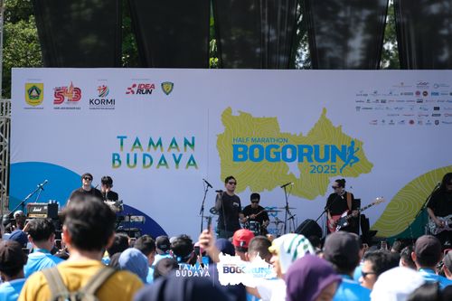 Race photo from Taman Budaya x BOGORUN 2025