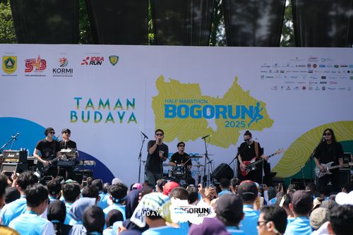 Race photo from Taman Budaya x BOGORUN 2025