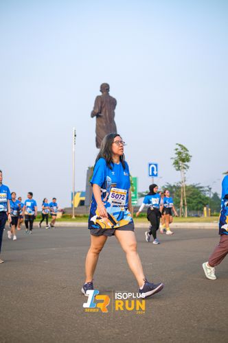 Race photo from ISOPlus Run 2024 Jakarta