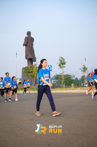 Race photo from ISOPlus Run 2024 Jakarta