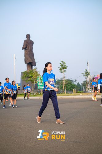 Race photo from ISOPlus Run 2024 Jakarta