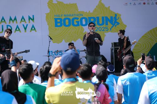 Race photo from Taman Budaya x BOGORUN 2025
