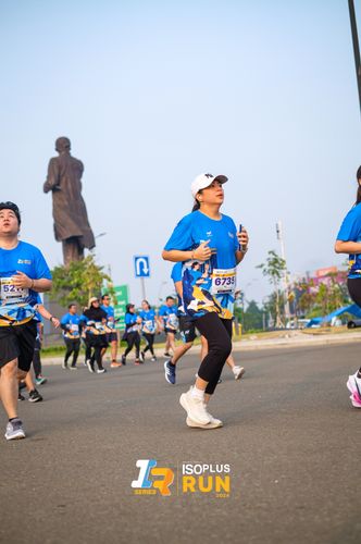 Race photo from ISOPlus Run 2024 Jakarta