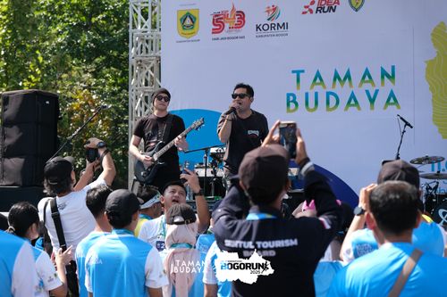 Race photo from Taman Budaya x BOGORUN 2025