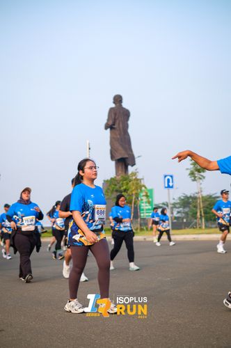 Race photo from ISOPlus Run 2024 Jakarta