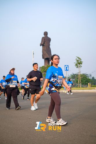 Race photo from ISOPlus Run 2024 Jakarta