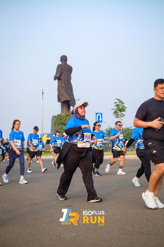 Race photo from ISOPlus Run 2024 Jakarta