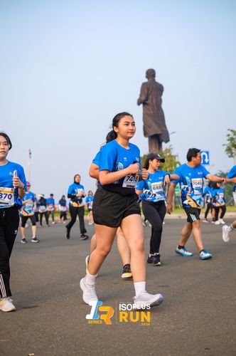 Race photo from ISOPlus Run 2024 Jakarta