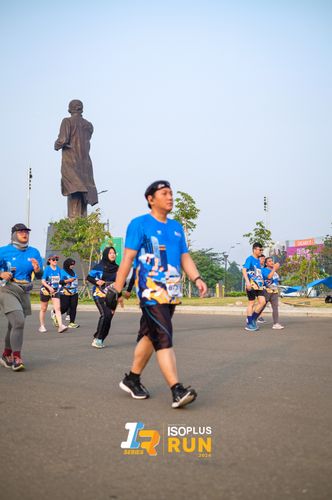 Race photo from ISOPlus Run 2024 Jakarta