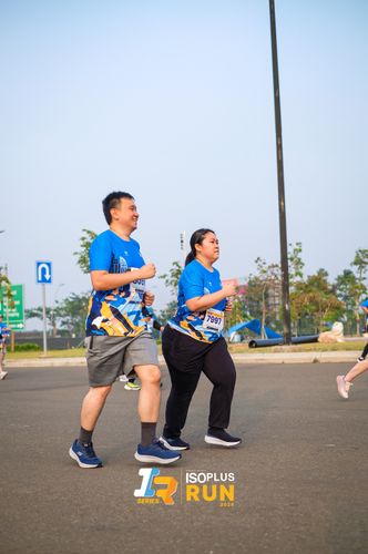 Race photo from ISOPlus Run 2024 Jakarta