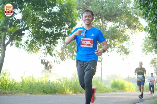 Race photo from Kediri Half Marathon 2024