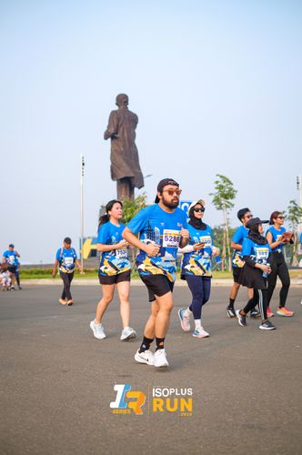 Race photo from ISOPlus Run 2024 Jakarta