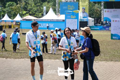 Race photo from Taman Budaya x BOGORUN 2025
