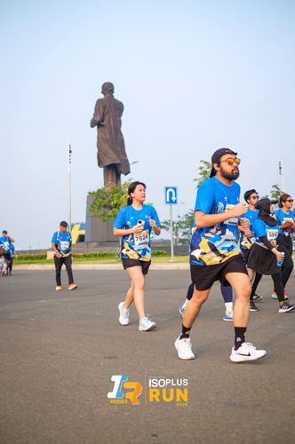 Race photo from ISOPlus Run 2024 Jakarta