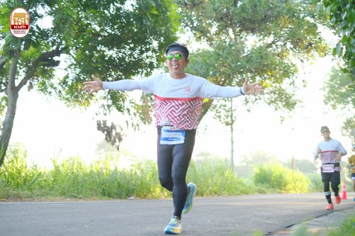 Race photo from Kediri Half Marathon 2024