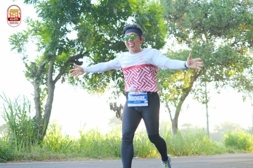 Race photo from Kediri Half Marathon 2024