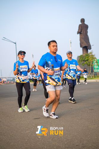 Race photo from ISOPlus Run 2024 Jakarta