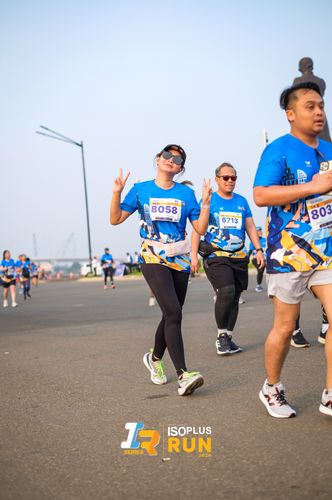 Race photo from ISOPlus Run 2024 Jakarta