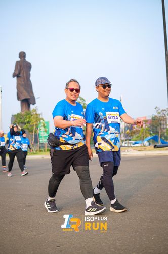 Race photo from ISOPlus Run 2024 Jakarta