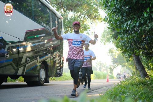 Race photo from Kediri Half Marathon 2024