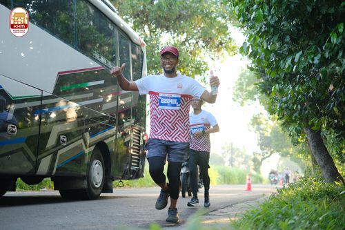 Race photo from Kediri Half Marathon 2024