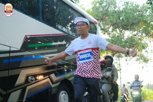 Race photo from Kediri Half Marathon 2024