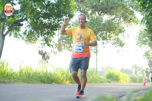 Race photo from Kediri Half Marathon 2024