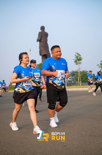 Race photo from ISOPlus Run 2024 Jakarta