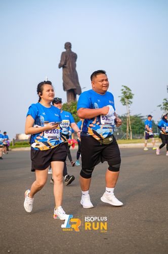 Race photo from ISOPlus Run 2024 Jakarta