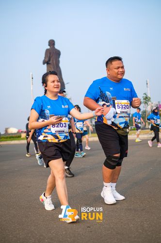 Race photo from ISOPlus Run 2024 Jakarta