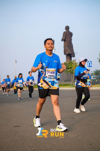 Race photo from ISOPlus Run 2024 Jakarta