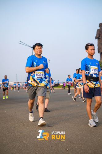 Race photo from ISOPlus Run 2024 Jakarta