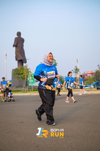 Race photo from ISOPlus Run 2024 Jakarta