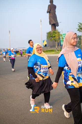 Race photo from ISOPlus Run 2024 Jakarta